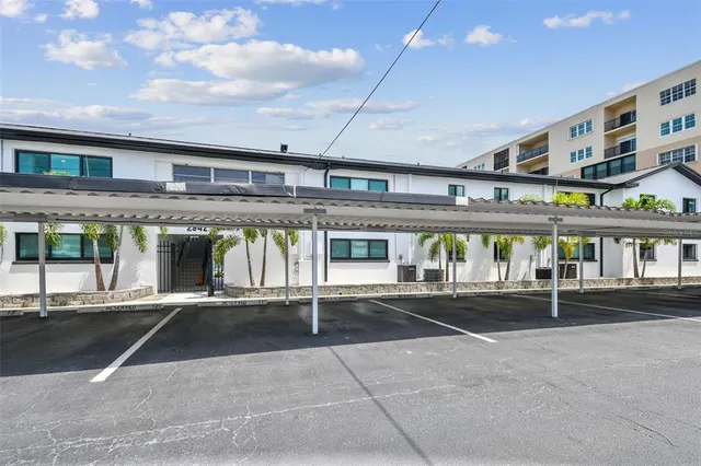 a view of a city with tall buildings