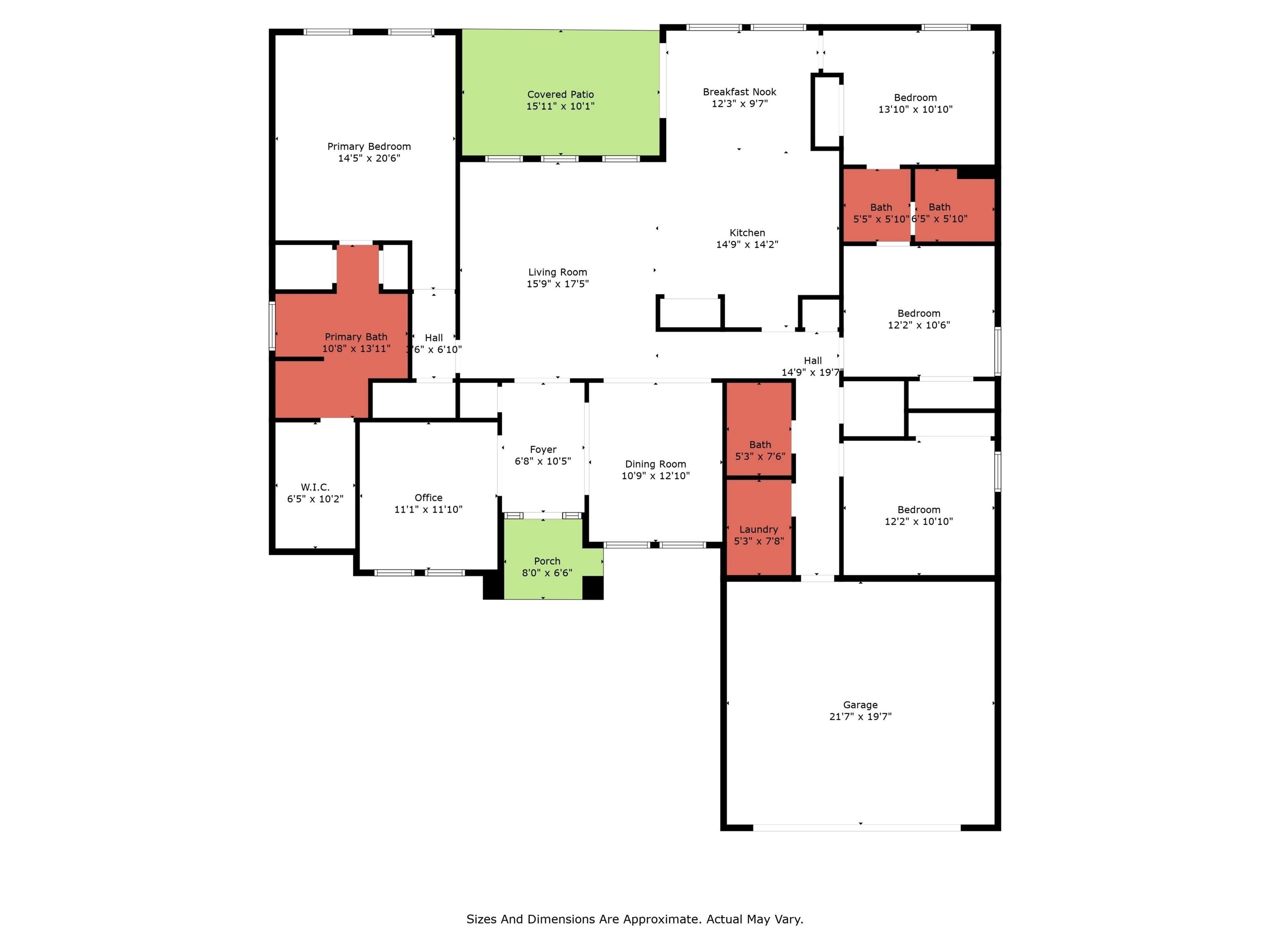 2345 Laurel Street Semmes, AL 36575 - Photo 31 of 31 View of property floor plan