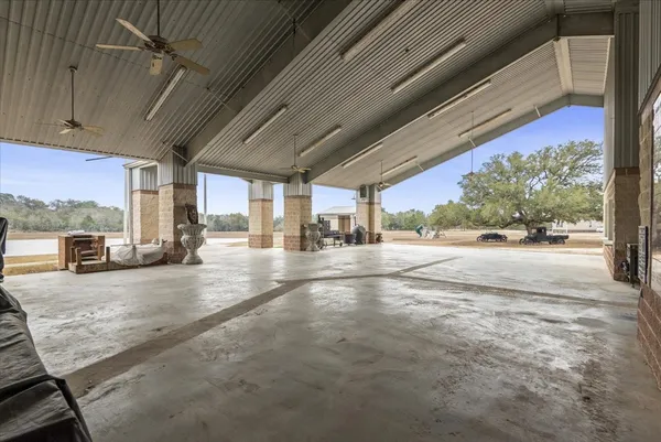 a view of parking area
