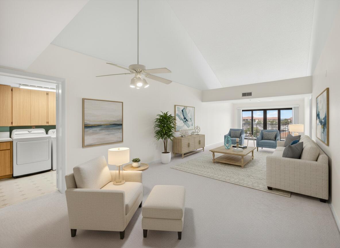 601 Seafarer Circle, Unit 504 Jupiter, FL 33477 - Photo 3 of 31 living room virutal