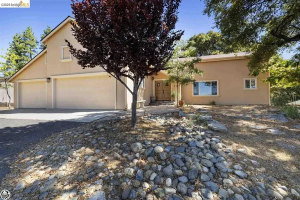 a backyard of a house