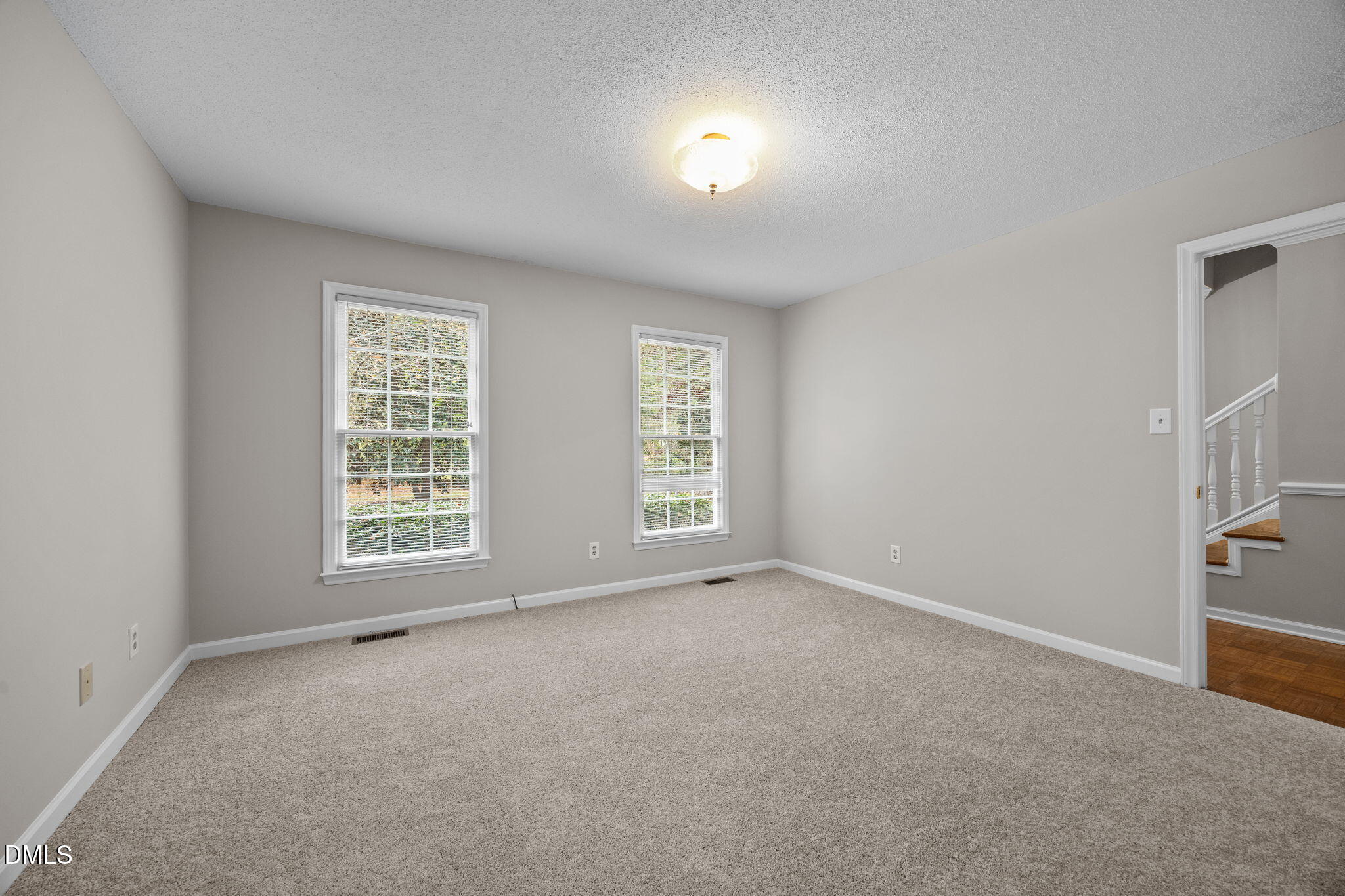 8405 Bells Lake Road Apex, NC 27539 - Photo 20 of 44 View from Bedroom into Entry