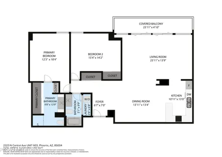 $520,000 | 2323 North Central Avenue, Unit 603, Phoenix, AZ 85004