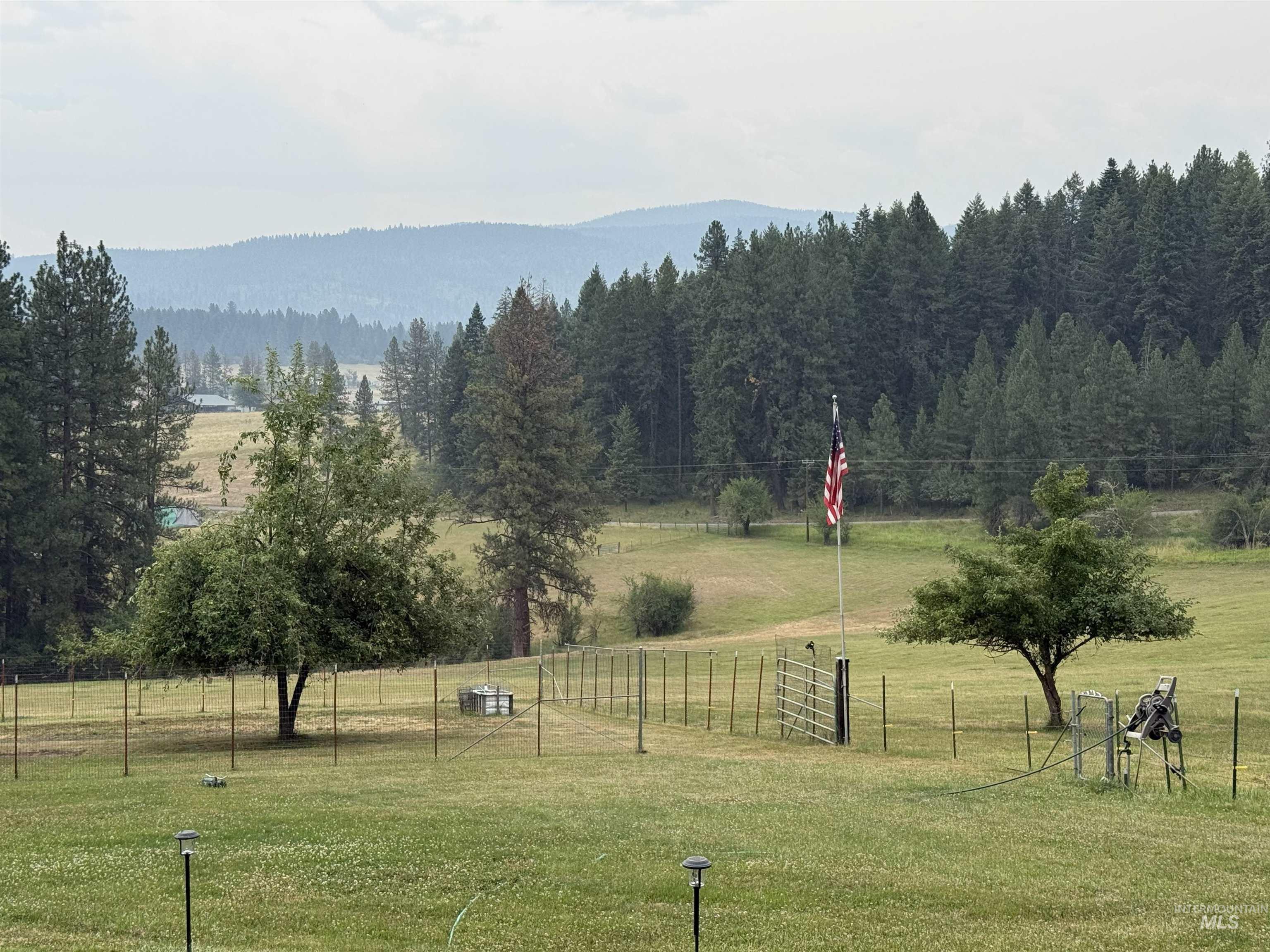 733 Pleasant Valley Road Stites, ID 83552 - Photo 30 of 46 Expansive grassy terrain featuring scattered trees and a flagpole