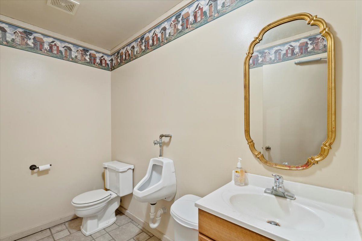5460 Moline Road Erie, IL 61250 - Photo 20 of 38 a bathroom with a sink mirror vanity and toilet