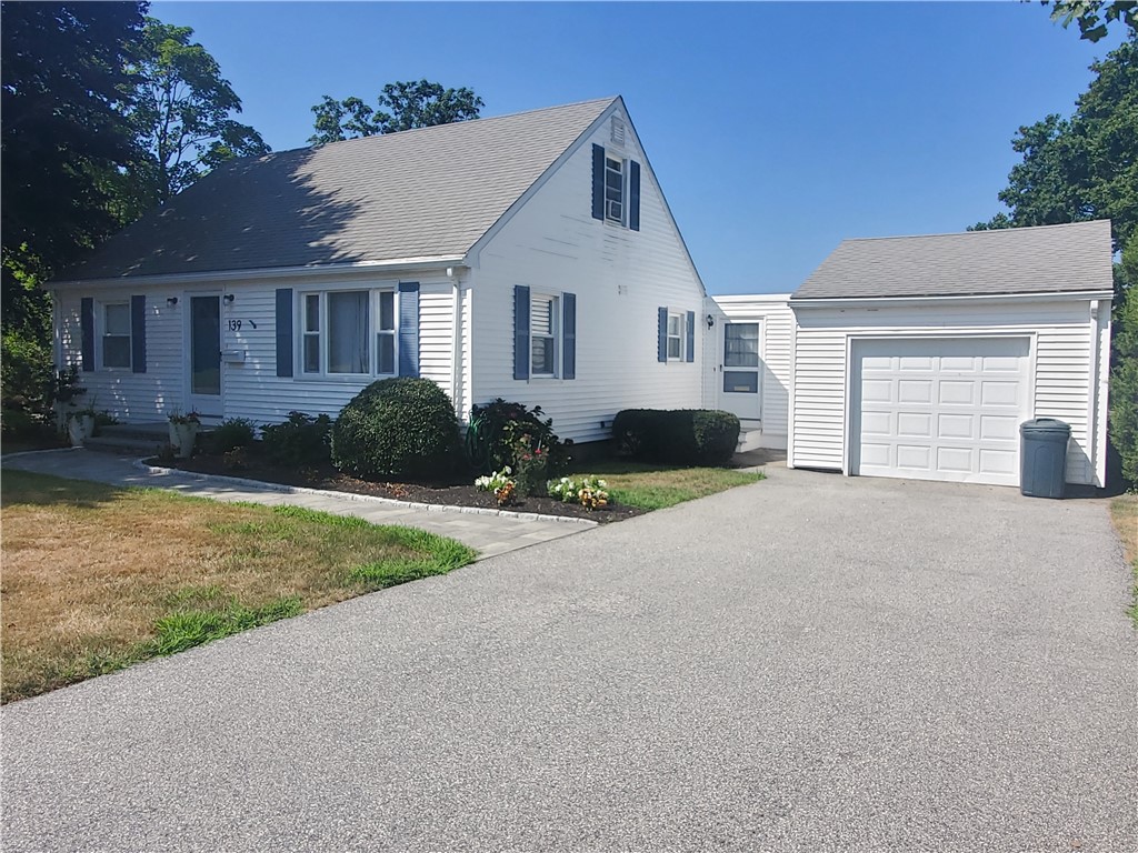 Front, Driveway & Garage
