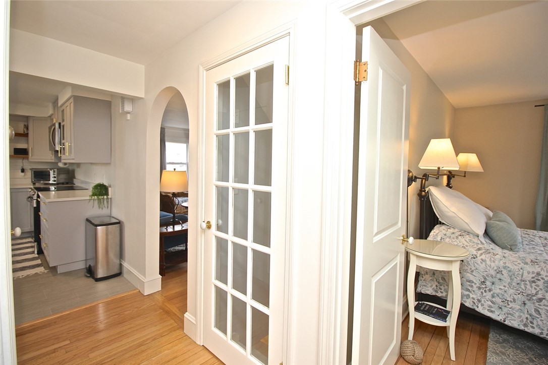 139 Coggeshall Avenue Newport, RI 02840 - Photo 50 of 50 Floor plan view from Basement door to Bedroom 2, Living Room and Kitchen