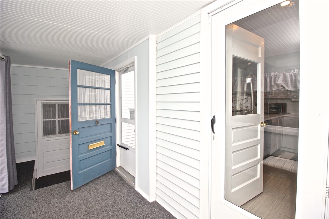 139 Coggeshall Avenue Newport, RI 02840 - Photo 41 of 50 Back doors to kitchen, to driveway and to garage.