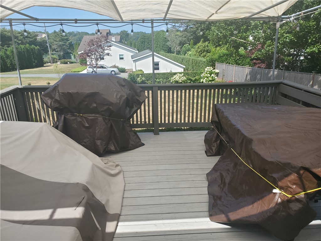 139 Coggeshall Avenue Newport, RI 02840 - Photo 43 of 50 Deck with Propane Grill and seating