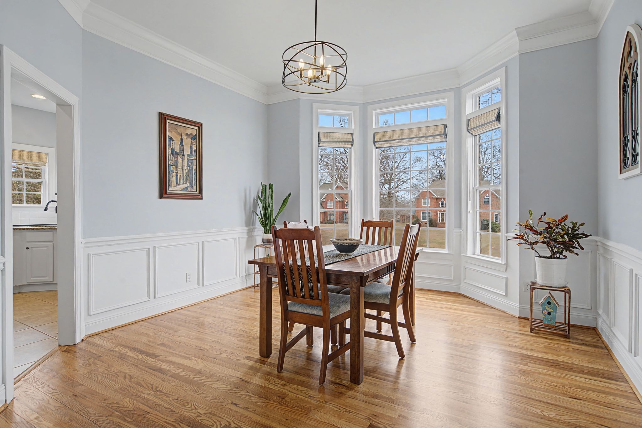 7331 McCormick Drive Fairview, TN 37062 - Photo 8 of 46 a view of a dining room with furniture window and wooden floor