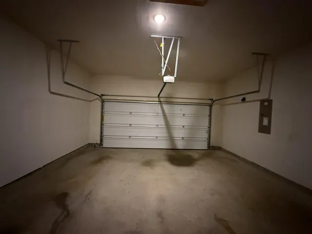 a view of a room with an empty space