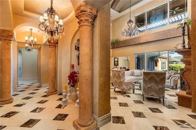 a view of a entryway