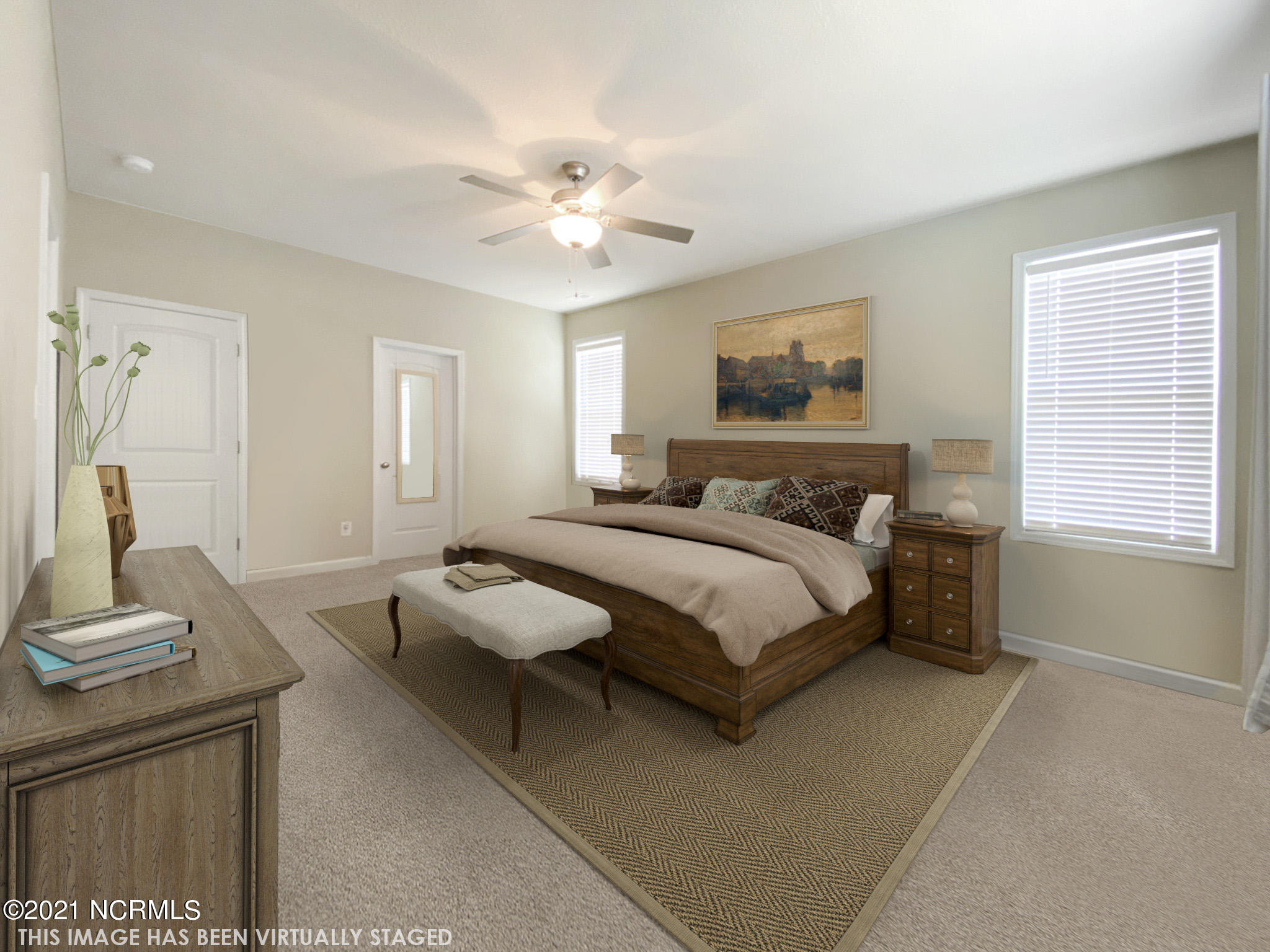 366 Frisco Way Holly Ridge, NC 28445 - Photo 16 of 29 10 Owner Suite Staged 1