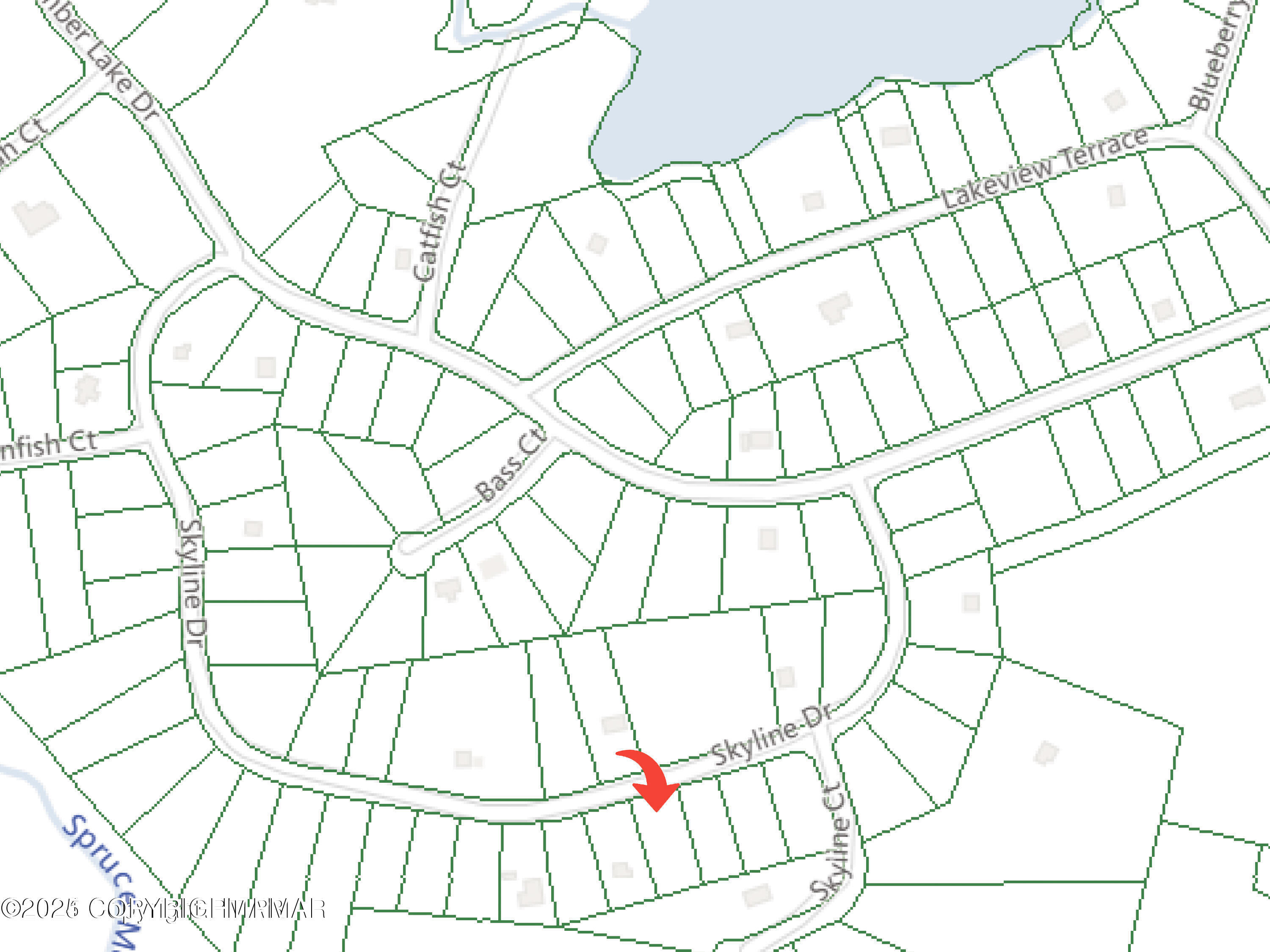 Skyline Drive Canadensis, PA 18325 - Photo 3 of 11 a bathroom with a shower curtain