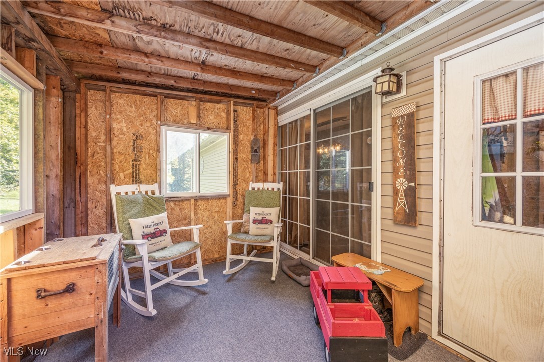 1788 Rosenbush Road Newport, OH 45768 - Photo 31 of 34 Back enclosed porch