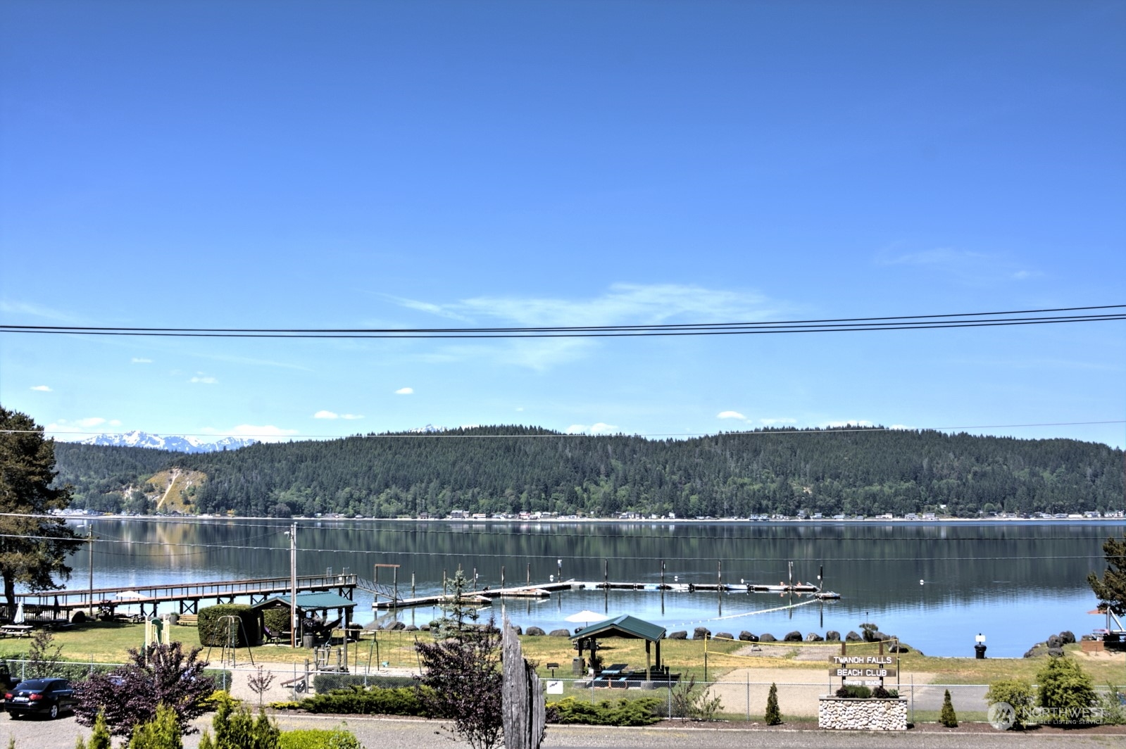 240 East Canyon View Road Belfair, WA 98528 - Photo 35 of 38 a view of lake with mountain