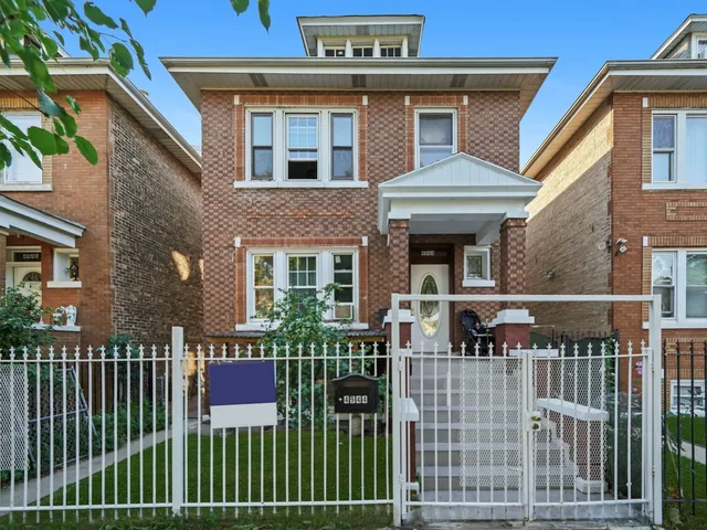 a front view of house