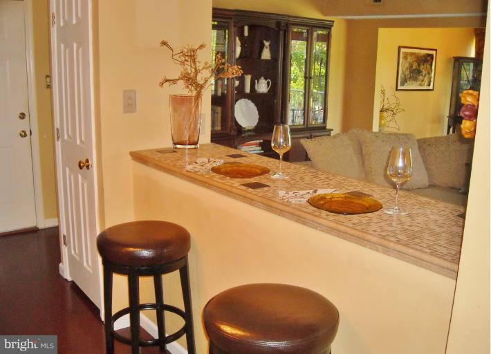 711 Deering Road, Unit 5H Pasadena, MD 21122 - Photo 17 of 30 Kitchen w/ Mahogany wood floors