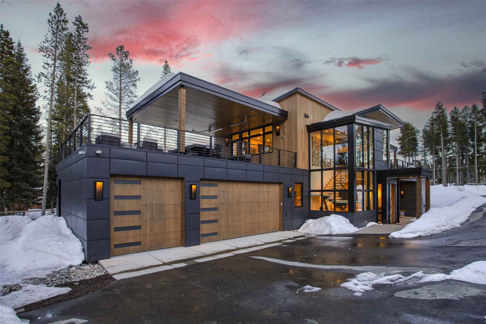 3764 Ski Hill Road Breckenridge, CO 80424 - Photo 16 of 30 Contemporary home featuring a garage
