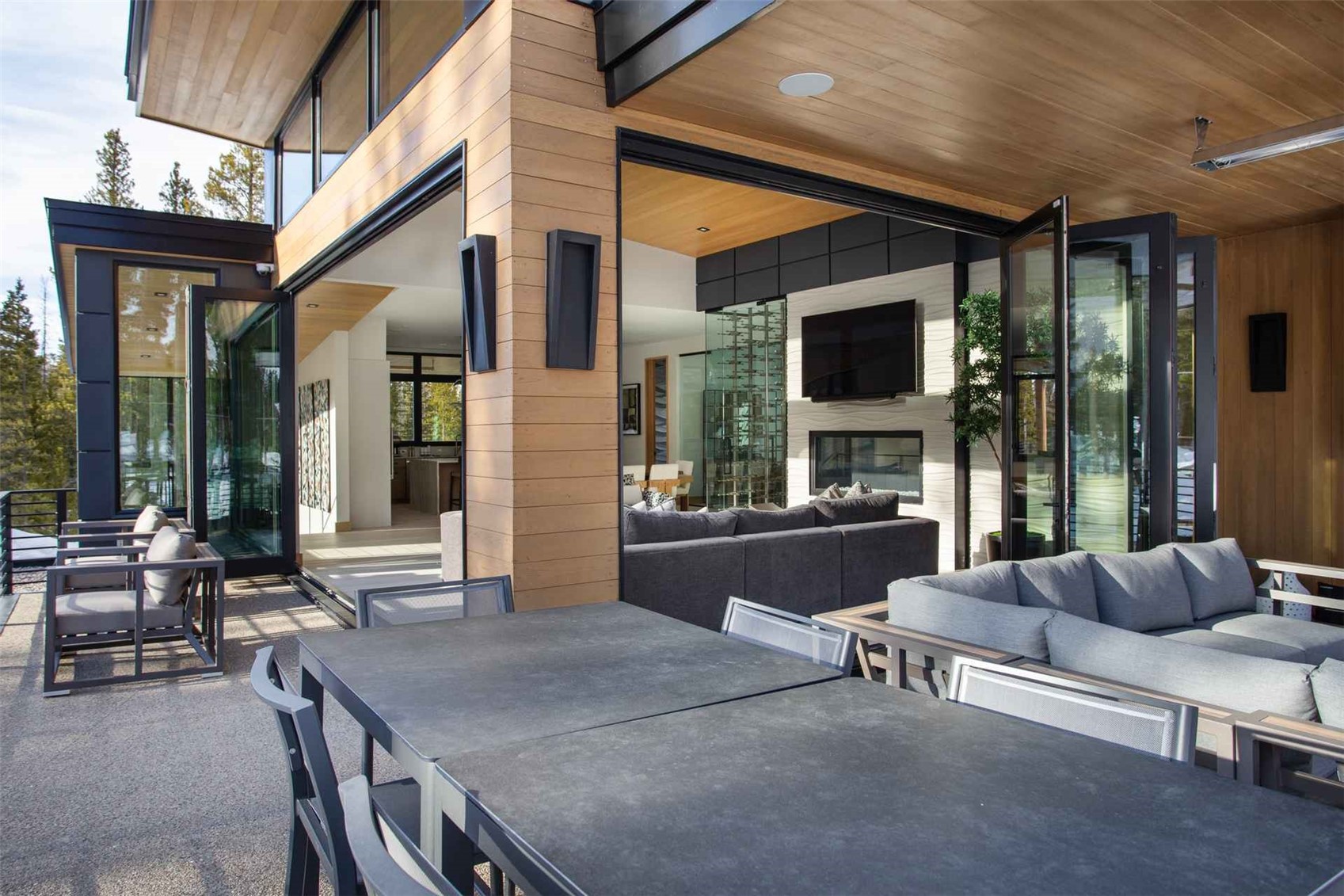 3764 Ski Hill Road Breckenridge, CO 80424 - Photo 8 of 30 View of patio / terrace featuring an outdoor living / dining area