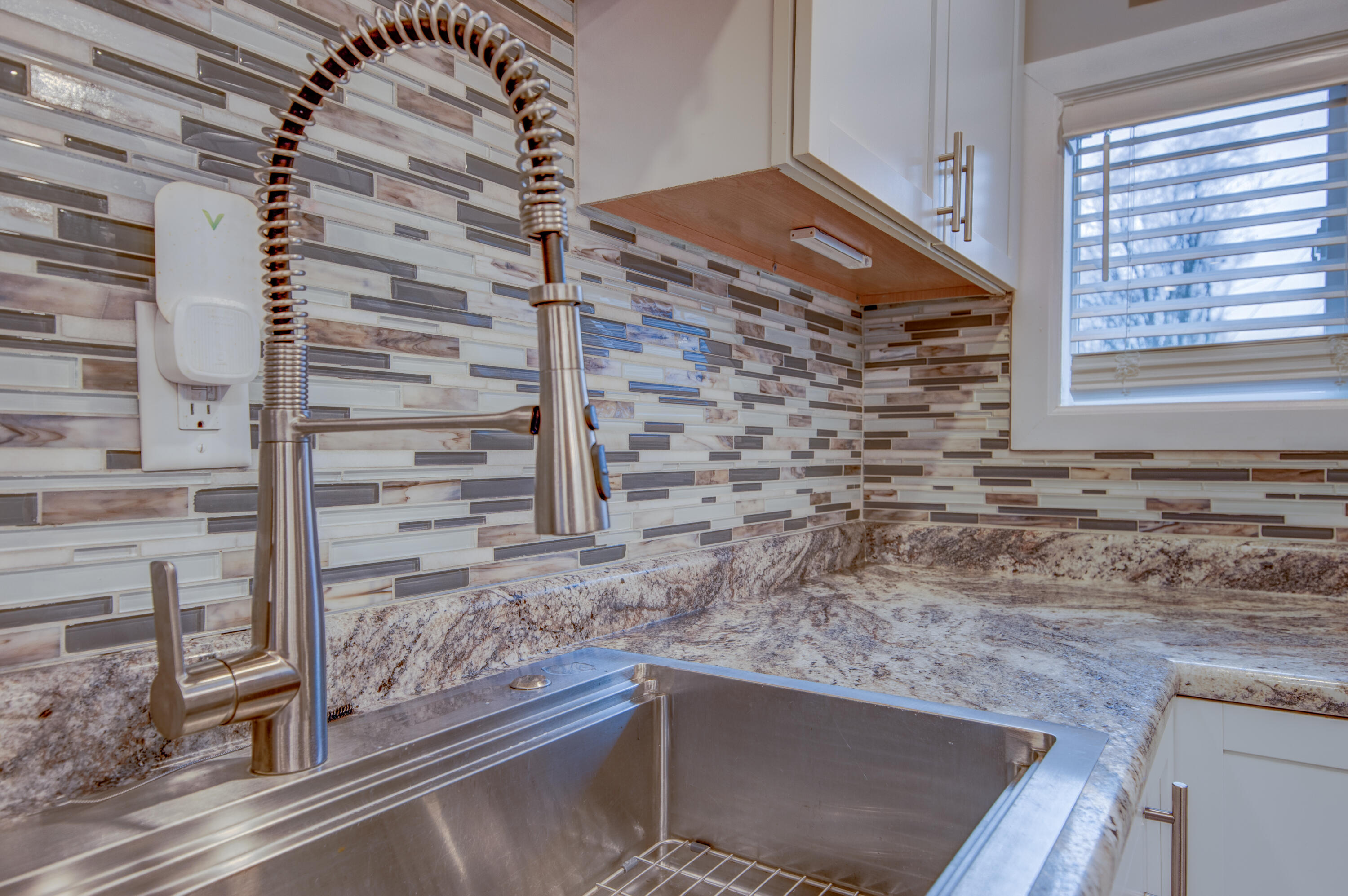 2080 Wright Street Gary, IN 46404 - Photo 9 of 20 a view of kitchen with granite countertop a sink and a stove