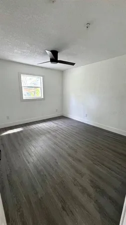 wooden floor in an empty room