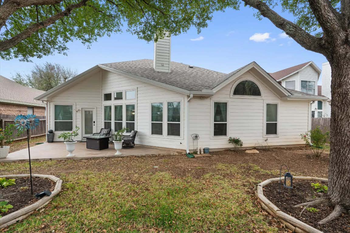 17028 Tortoise Street Round Rock, TX 78664 - Photo 23 of 30 a front view of a house with porch and furniture