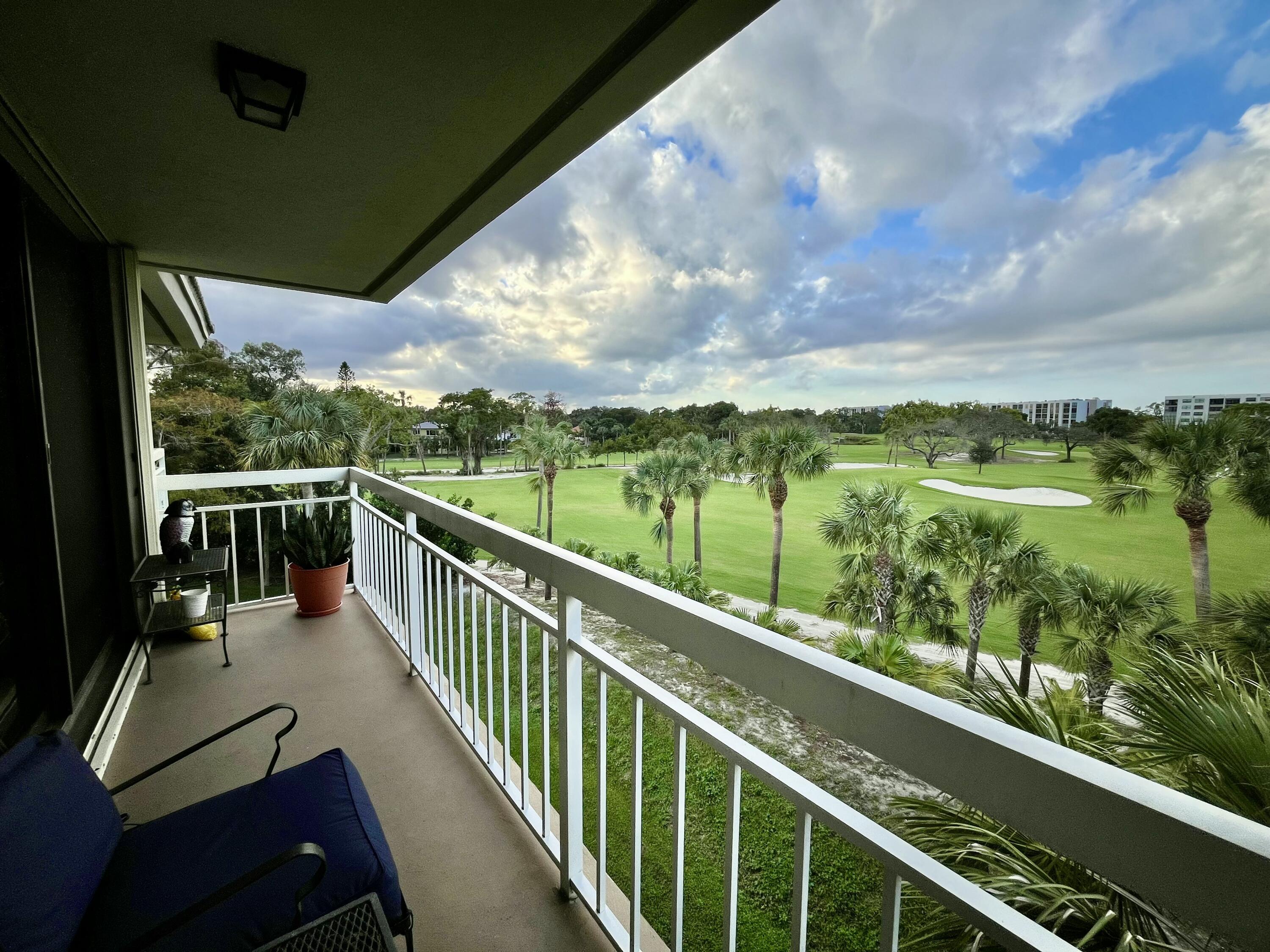 6169 Balboa Circle, Unit 401 Boca Raton, FL 33433 - Photo 30 of 34 a view of balcony with furniture