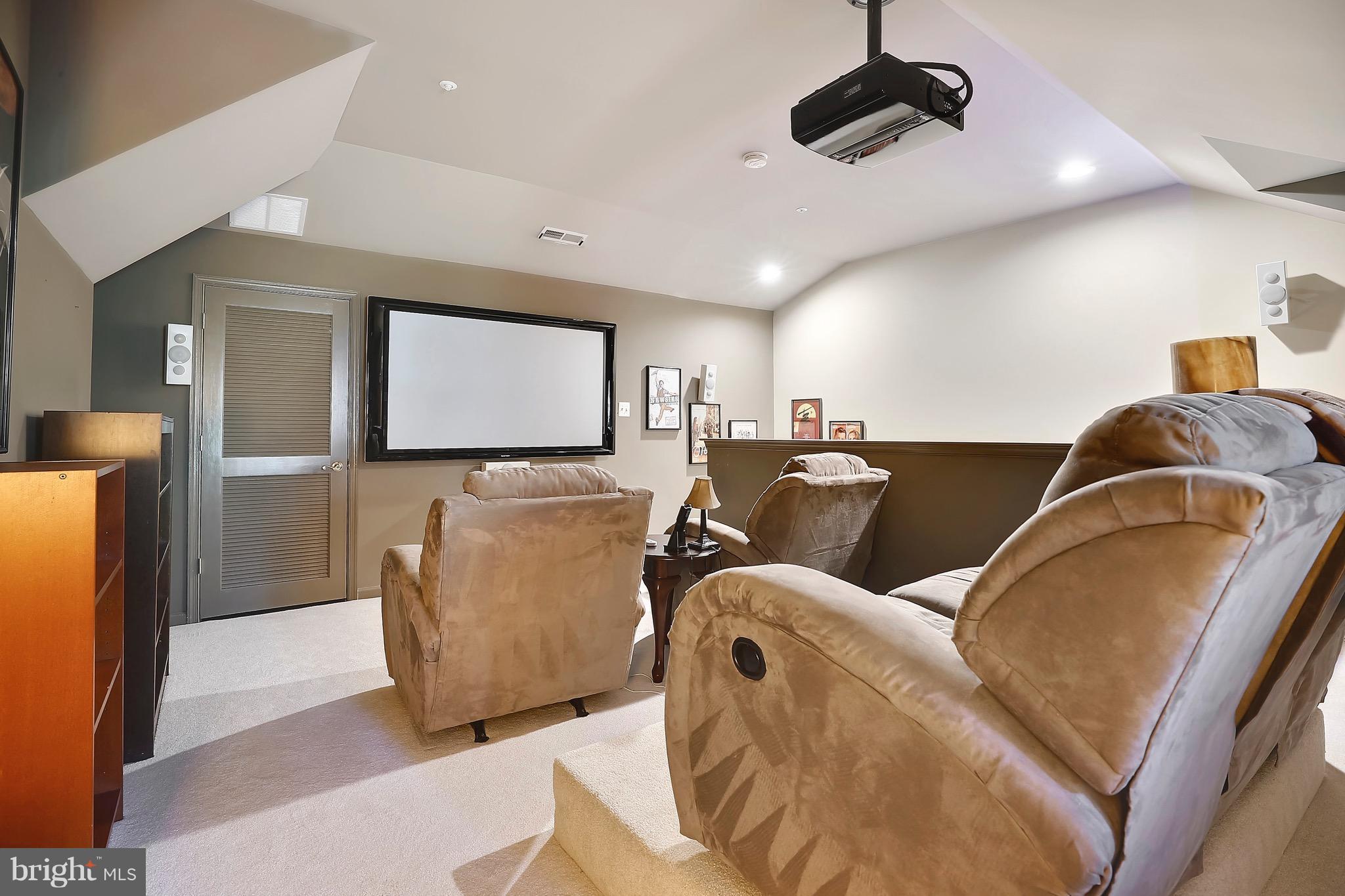 10222 Rutland Round Road, Unit 29 Columbia, MD 21044 - Photo 23 of 28 Upper Level Media Room