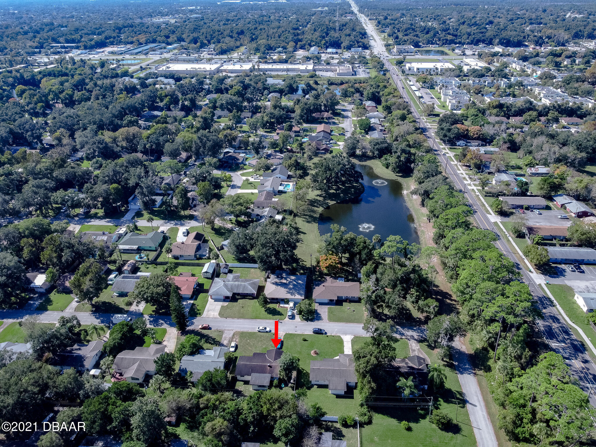 1029 Cherokee Ranch Road Holly Hill, FL 32117 - Photo 4 of 20 aerial 2