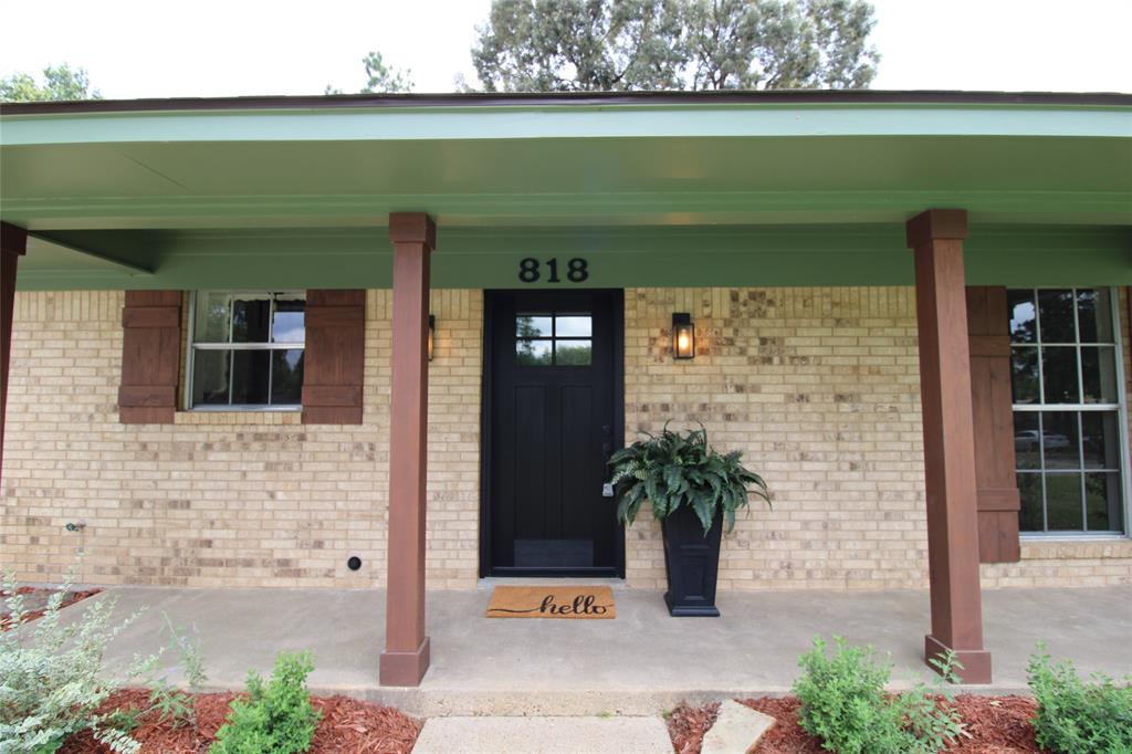 818 East Clinton Avenue Athens, TX 75751 - Photo 3 of 24 a potted plant in front of a building