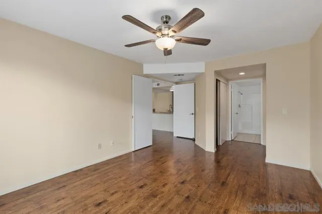 a view of swimming pool from a patio