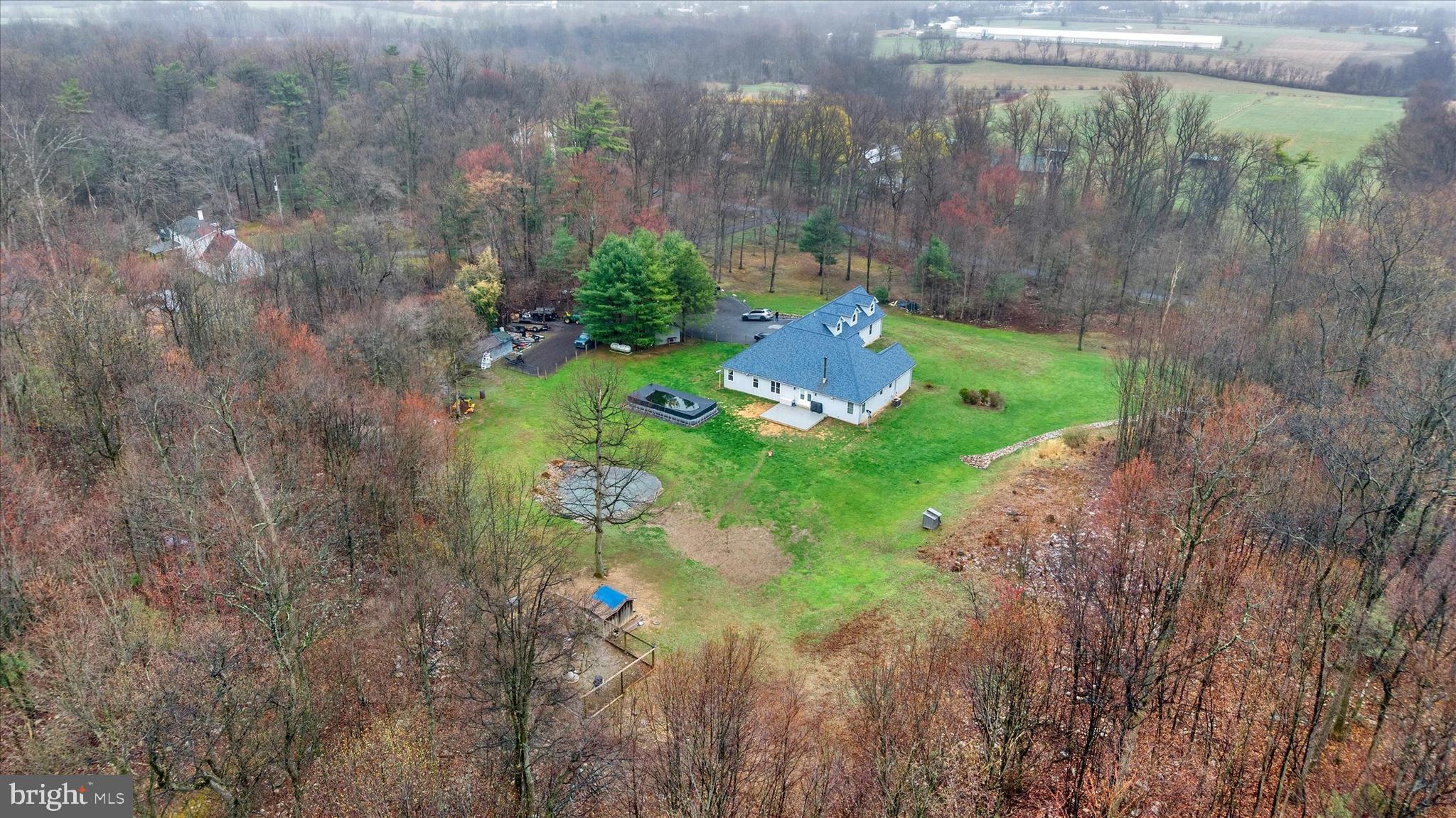 181 Fort Road Bernville, PA 19506 - Photo 36 of 43 Aerial rear