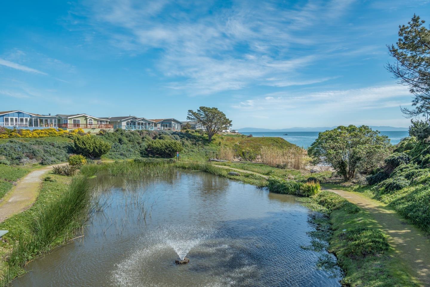 2395 Delaware Avenue, Unit 88 Santa Cruz, CA 95060 - Photo 54 of 55 a view of a lake with a city