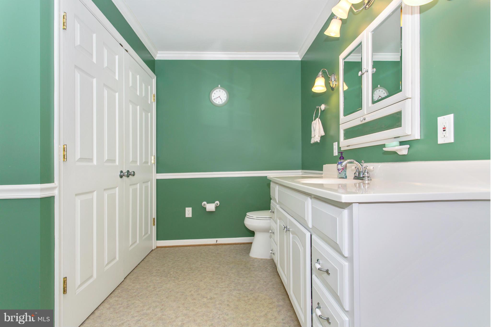 10456 Old Annapolis Road Frederick, MD 21701 - Photo 19 of 30 Bath (Master) w/Laundry Area Behind Doors