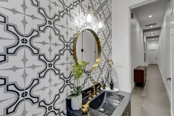 a view of a entryway