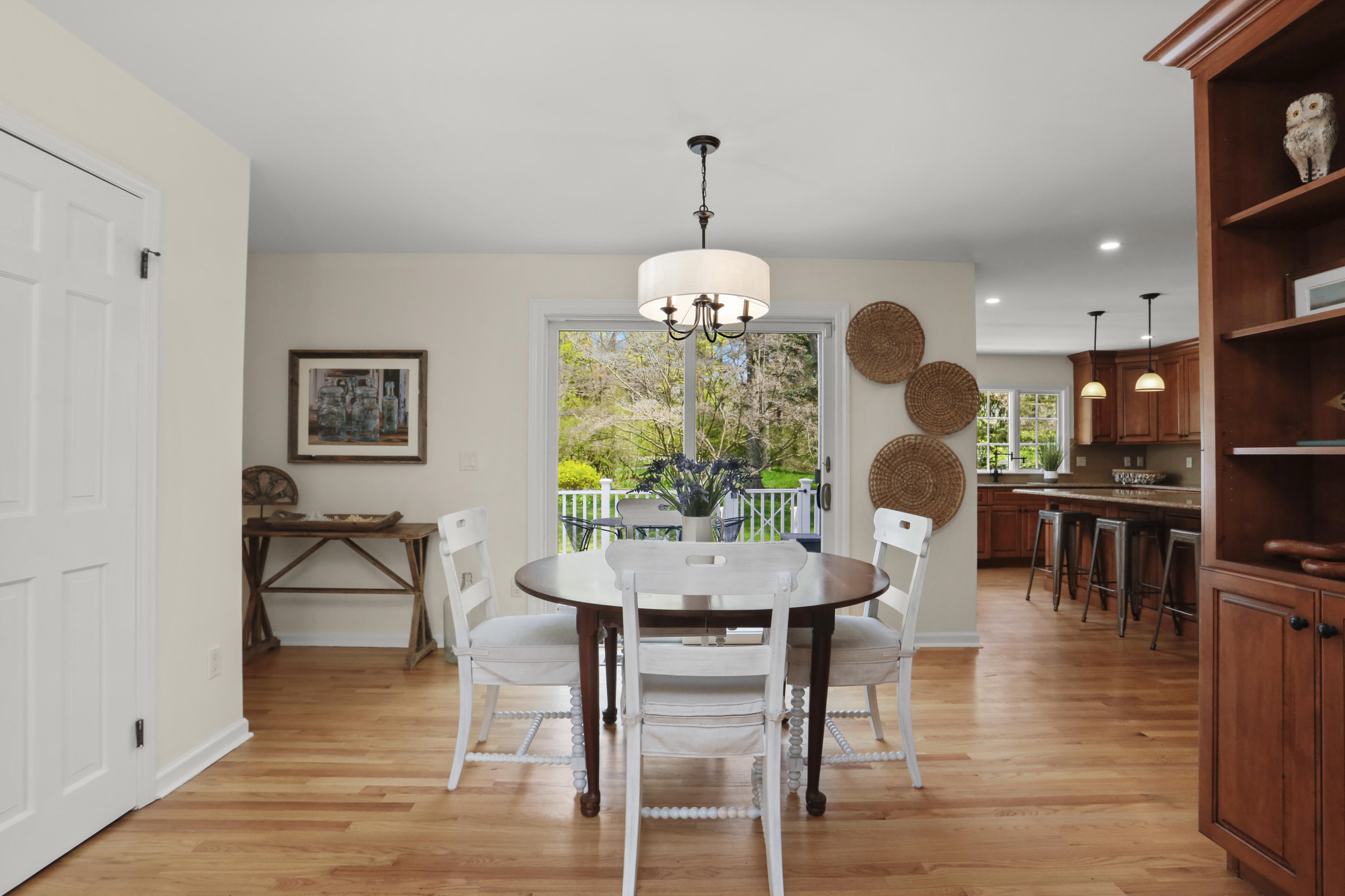 8 Ridge Farms Road Norwalk, CT 06850 - Photo 13 of 31 a view of a dining room with furniture and wooden floor