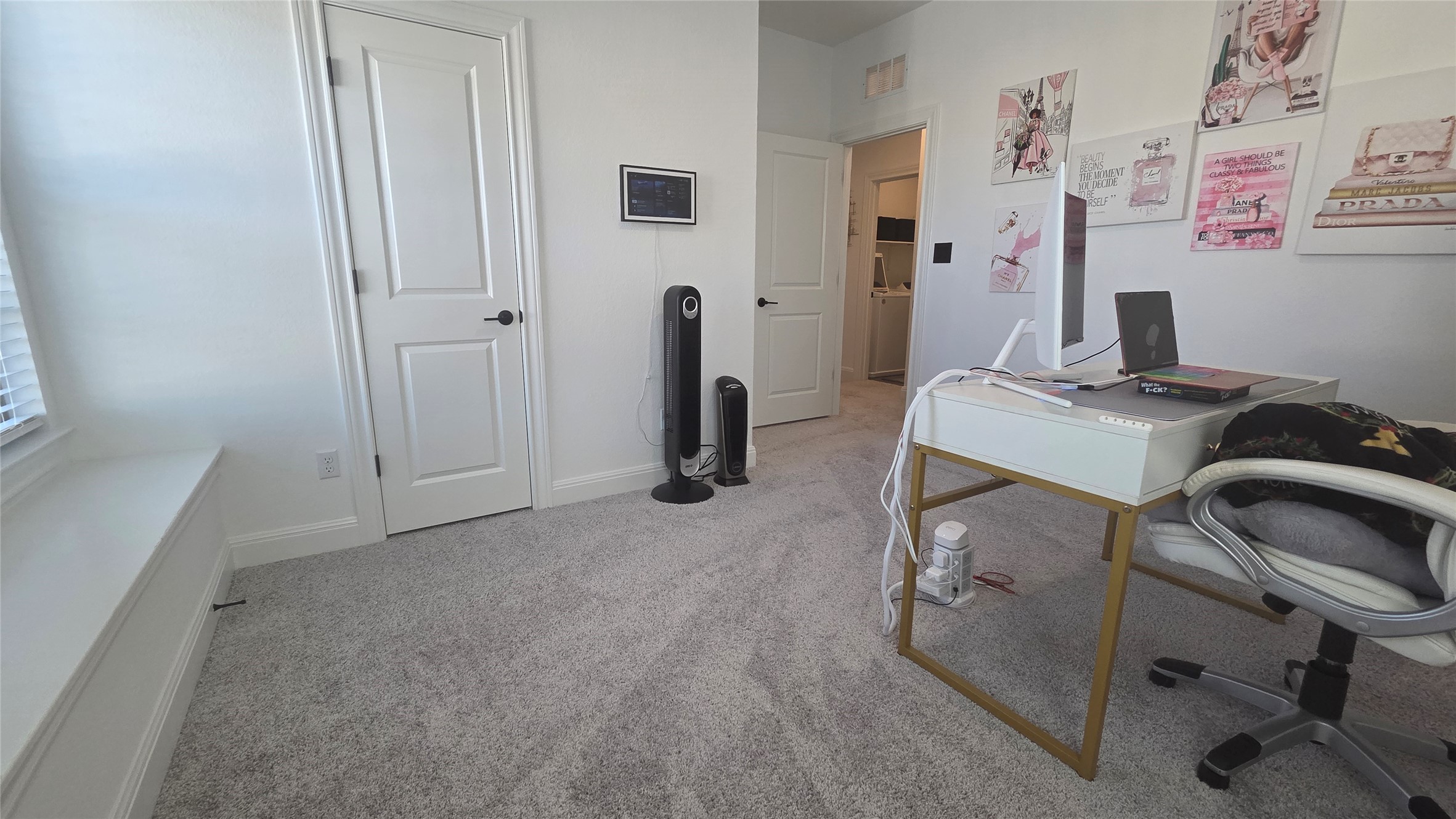125 Raleigh Drive Georgetown, TX 78633 - Photo 26 of 30 Office area featuring light carpet and baseboards