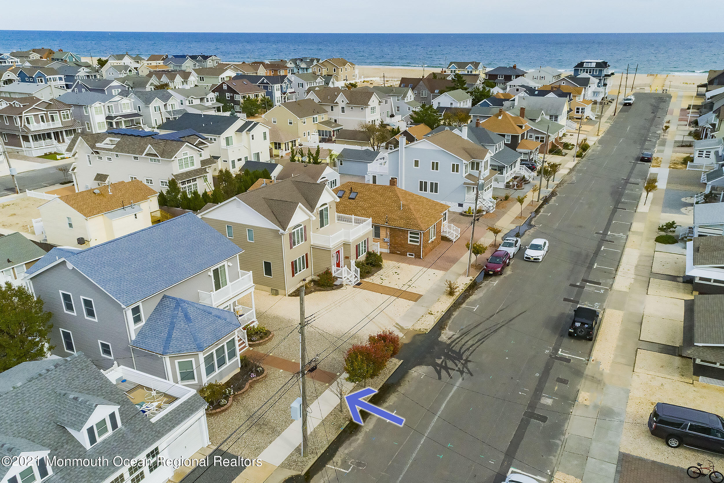23 Magee Avenue, Unit SUMMER Lavallette, NJ 08735 - Photo 33 of 34 an aerial view of multiple house