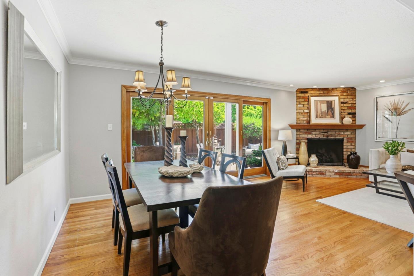 1701 Springer Road Mountain View, CA 94040 - Photo 16 of 48 a view of a dining room with furniture window and outside view