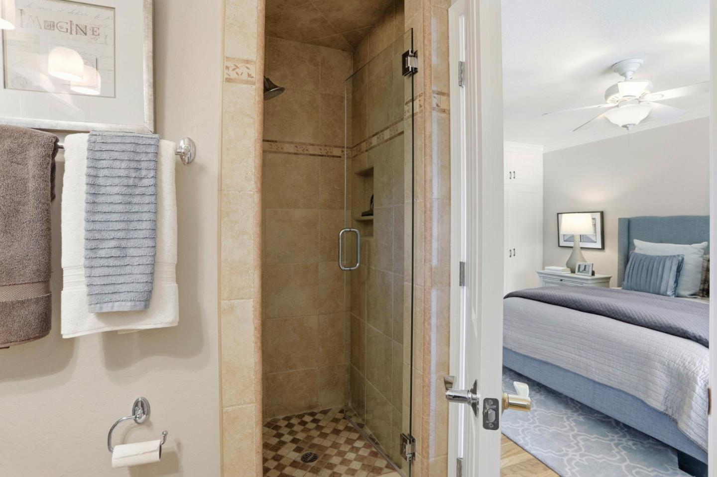 1701 Springer Road Mountain View, CA 94040 - Photo 27 of 48 a en suite bathroom with a shower