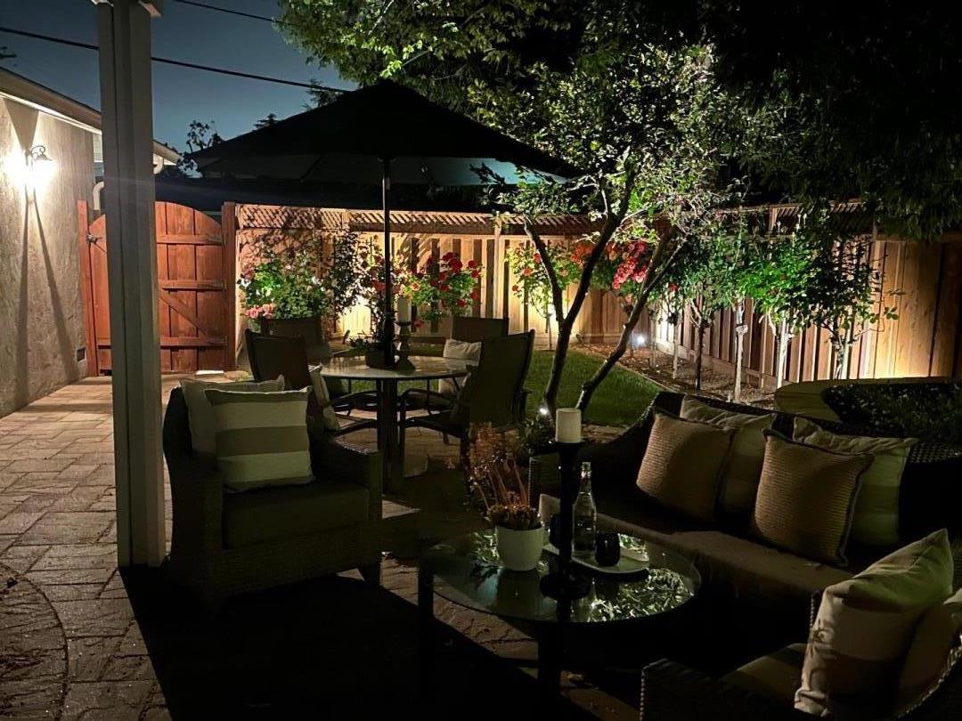 1701 Springer Road Mountain View, CA 94040 - Photo 43 of 48 a view of balcony with chairs and potted plants