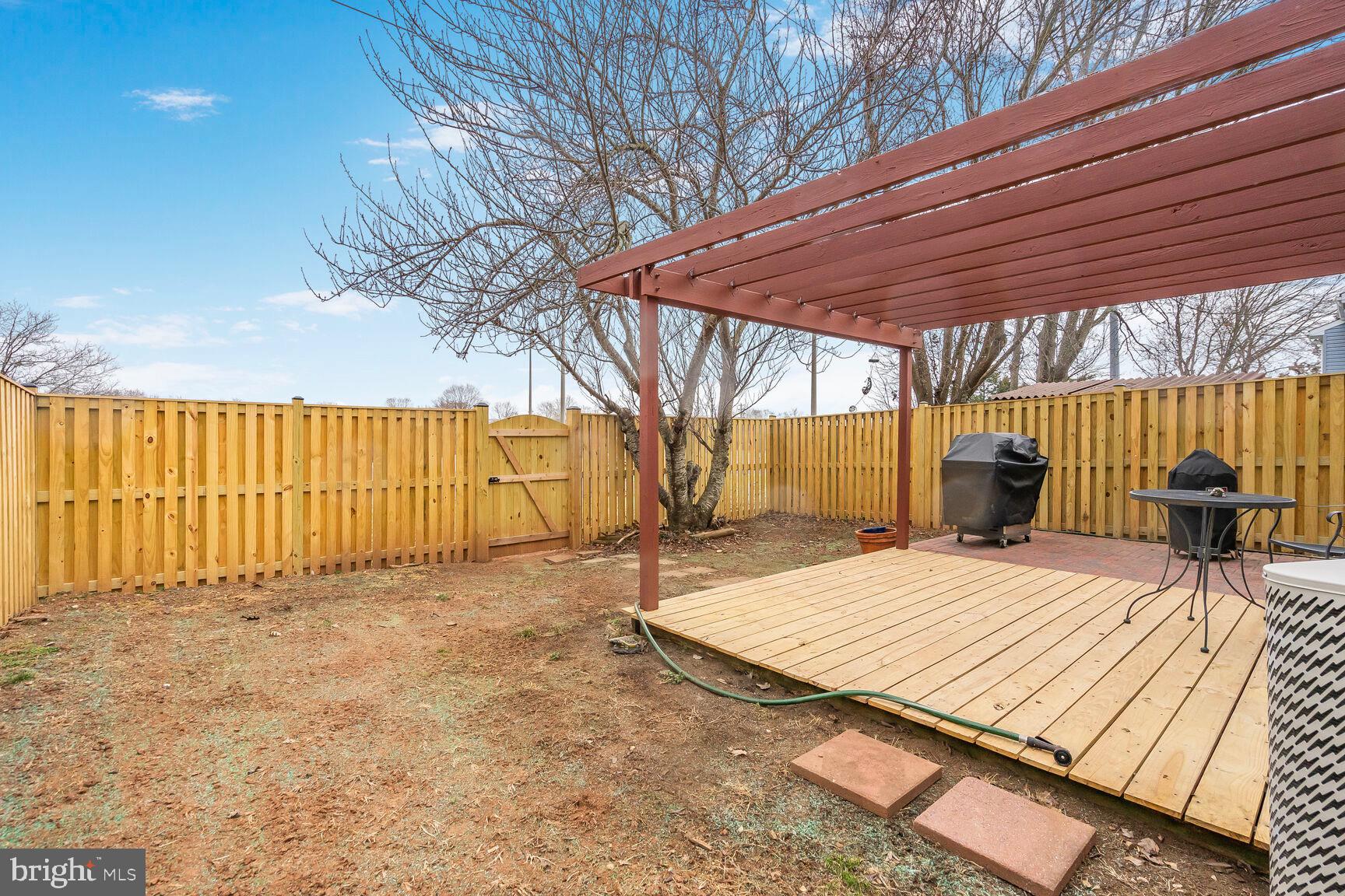 7810 Gateshead Lane Manassas, VA 20109 - Photo 5 of 20 a view of a backyard