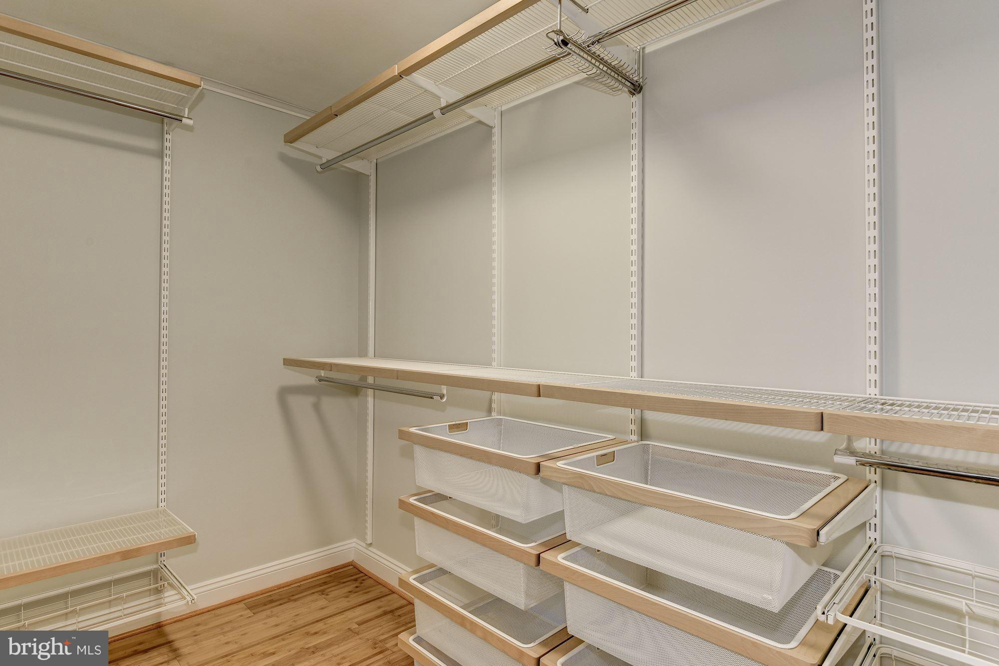 7729 Schelhorn Road Alexandria, VA 22306 - Photo 16 of 30 Storage galore in the master closet