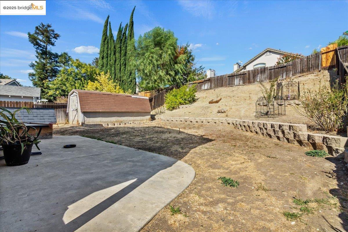 4137 Amargosa Drive Antioch, CA 94531 - Photo 30 of 31 a view of a backyard with a patio