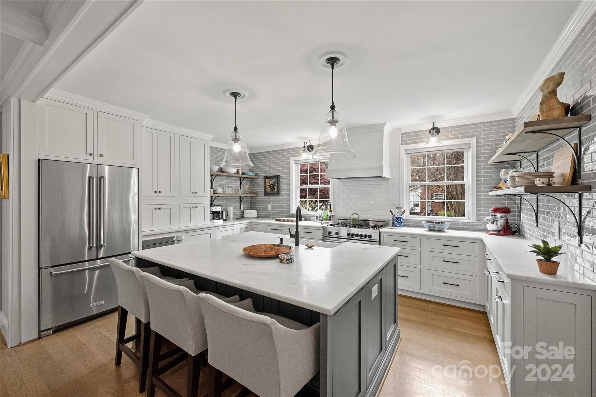 101 Sardis View Road Charlotte, NC 28211 - Photo 14 of 43 a kitchen with sink a stove and refrigerator