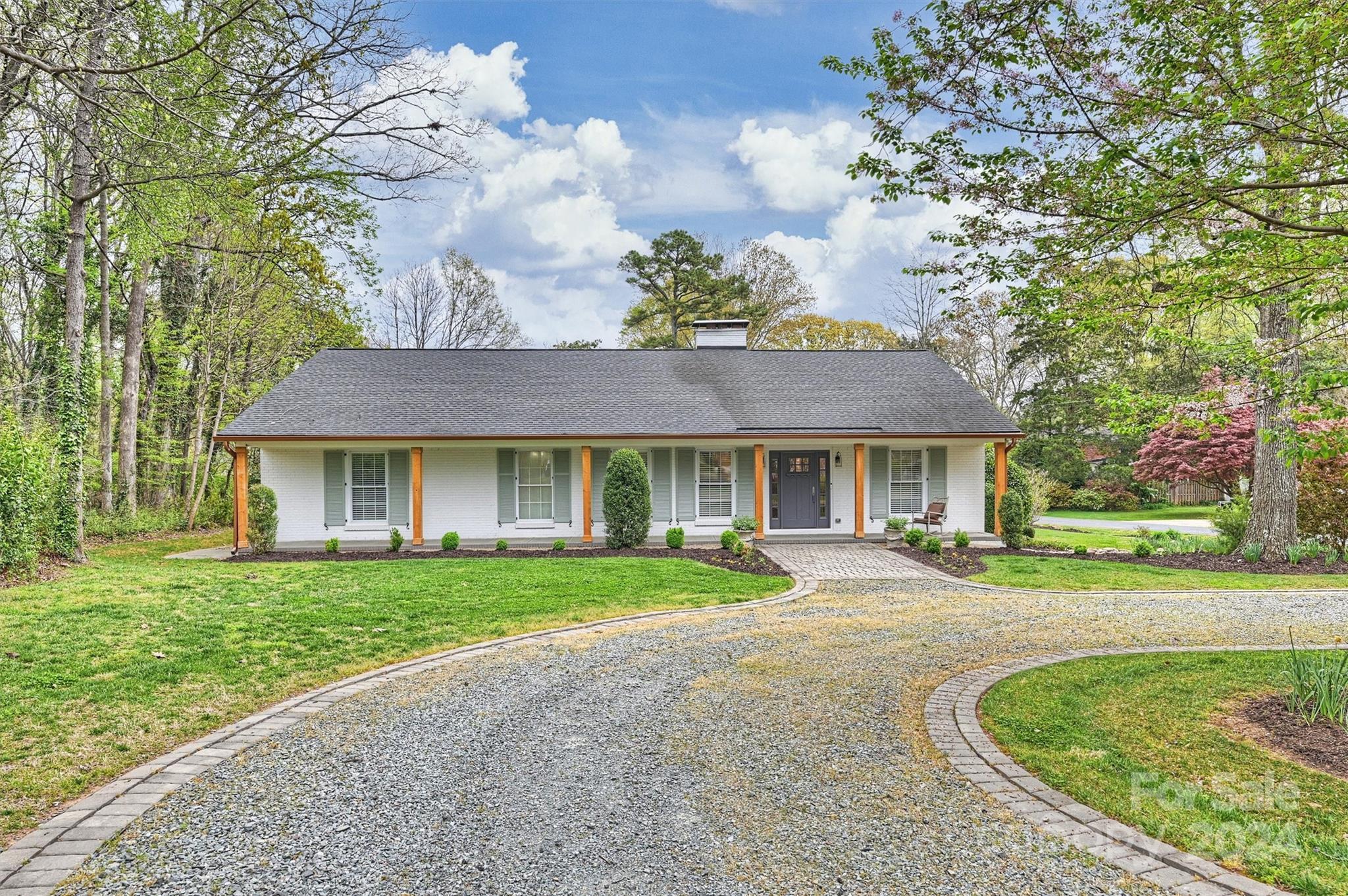 101 Sardis View Road Charlotte, NC 28211 - Photo 2 of 43 front view of a house with a yard
