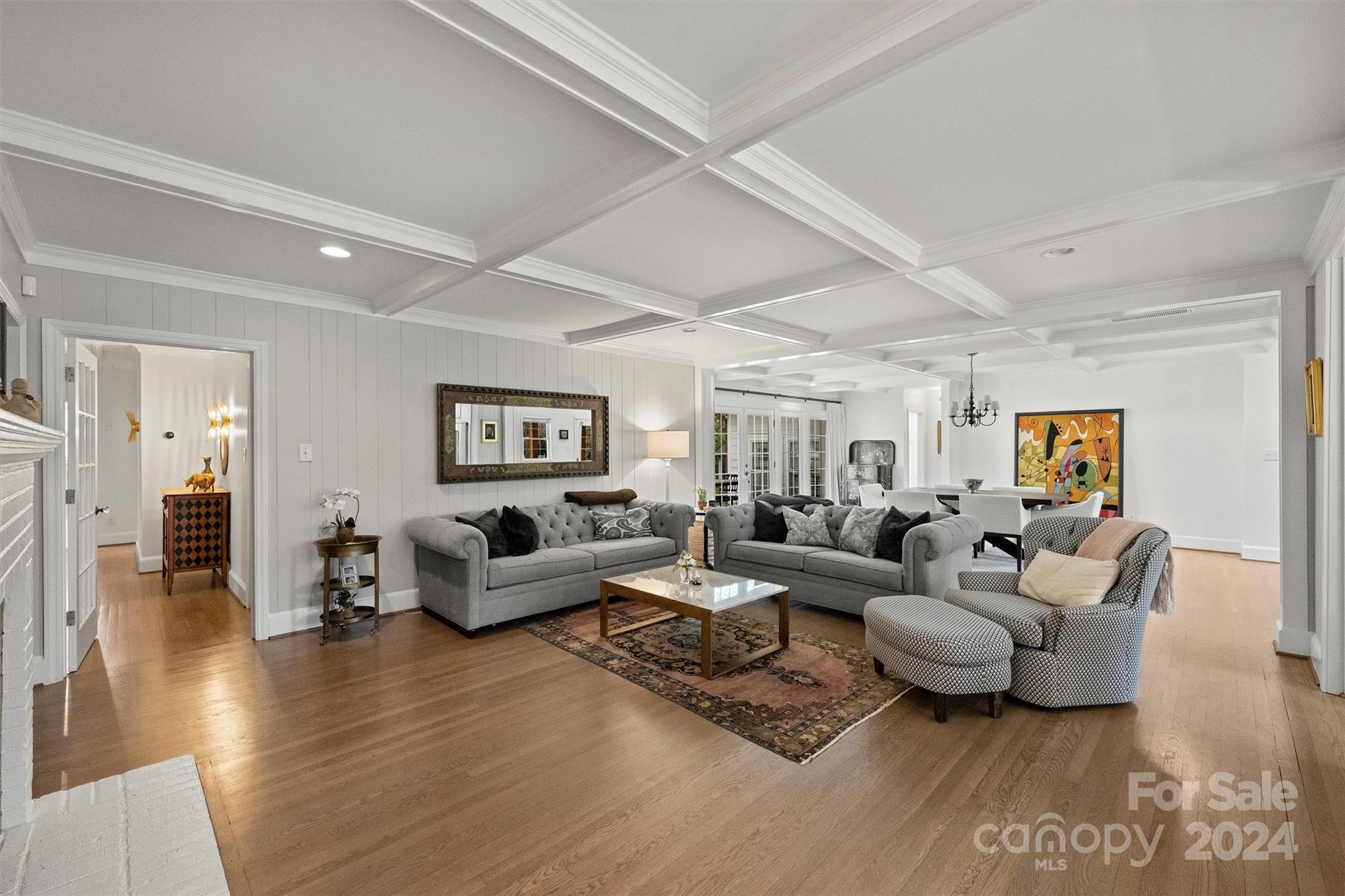 101 Sardis View Road Charlotte, NC 28211 - Photo 8 of 43 a living room with furniture and wooden floor