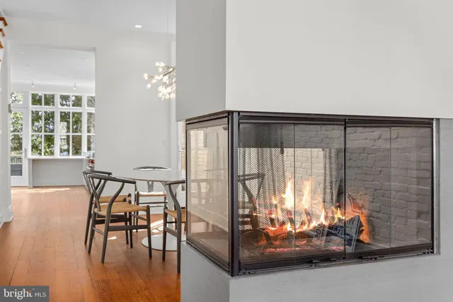 wooden floor in an empty room