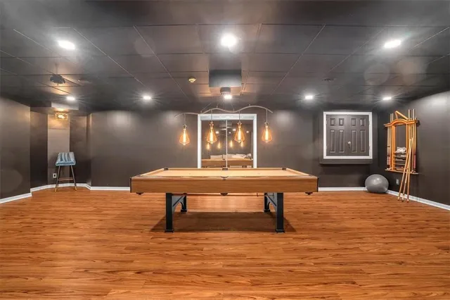 a house view with a outdoor space